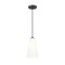 Z-Lite Farrell 1 Light Pendant, 6in. W x 11in. H, Matte Black 3043P6-MB - alternate 1